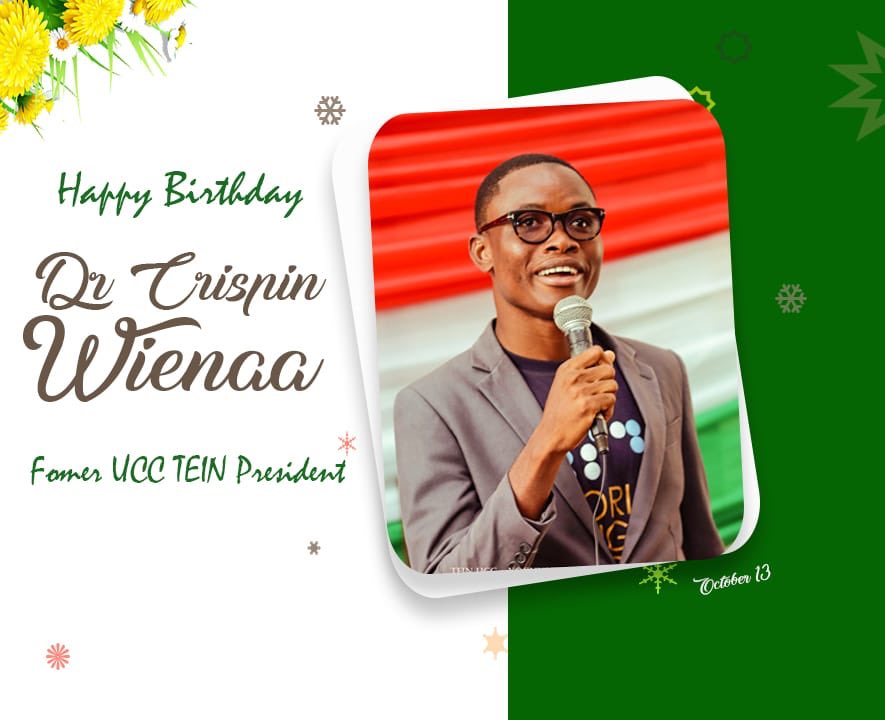 SamuelAyeh13's tweet photo. Happy birthday to our wonderful TEIN President who served TEIN with great honor. May you have a tremendous birthday today
@wienaa4. @UccTein https://t.co/SSNg5izYy5