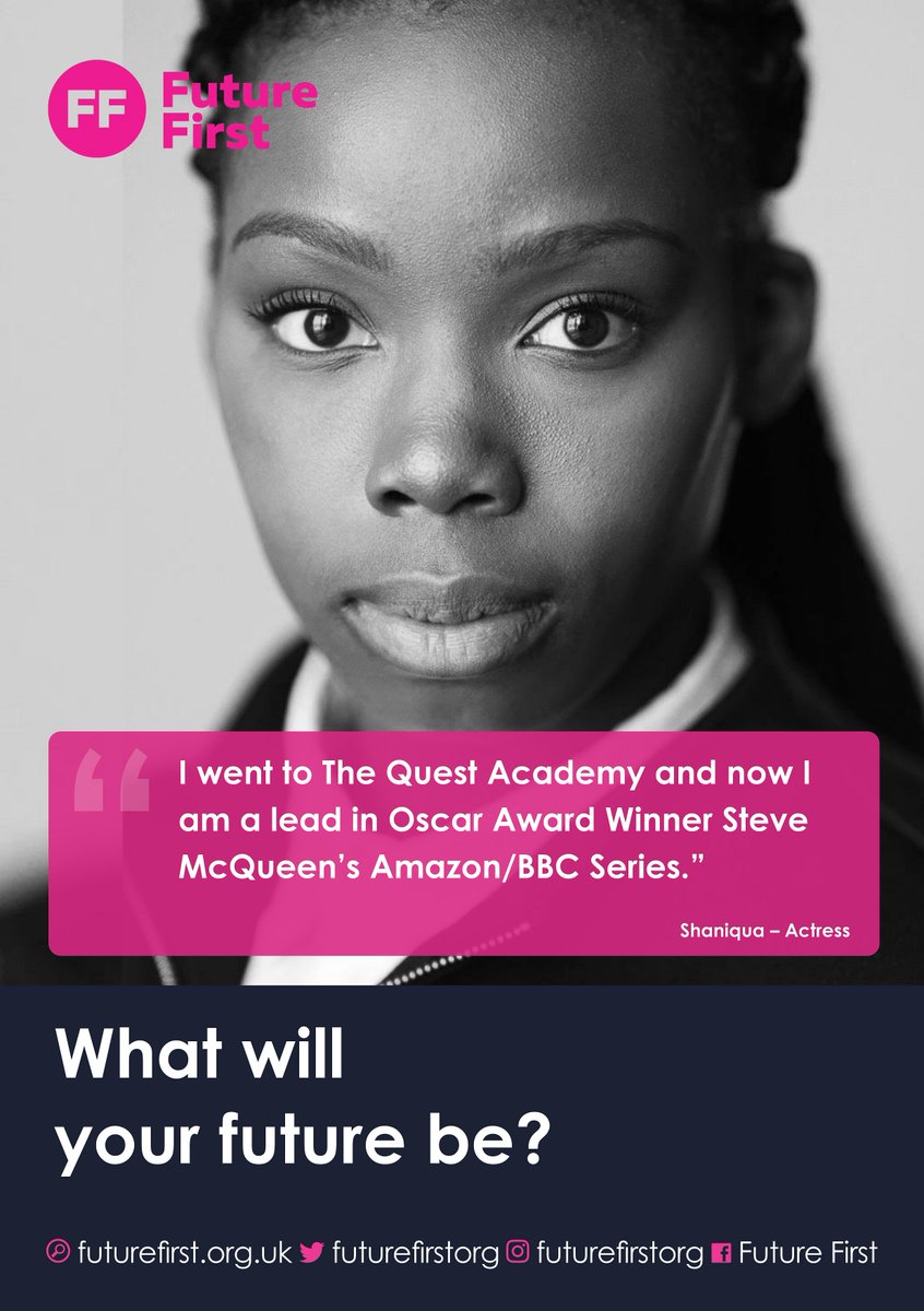 FutureFirstOrg's tweet photo. Thank you Shaniqua for inspiring current students at @TheQuestAcademy #alumnirolemodels https://t.co/F4KNTojacI