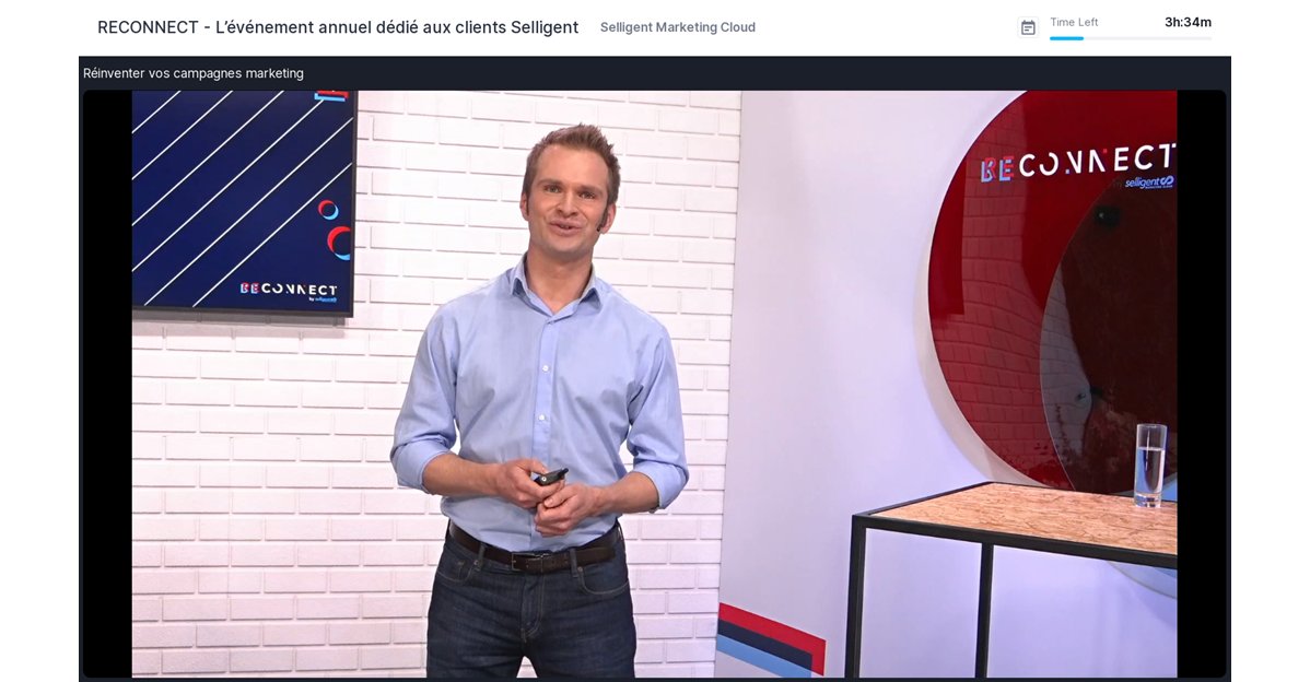 💡 Découvrons avec <a href="/akounine/">Alexei Kounine</a>, VP Innovation, la vision produit et les fonctionnalités à venir de <a href="/Selligent/">Selligent Marketing Cloud</a> qui vous aideront à mieux engager vos clients #Reconnect20 #MarketingDigital