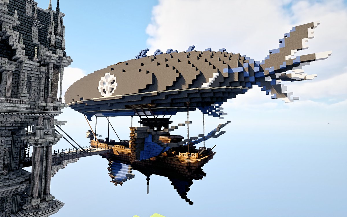 なめち マイクラで初めて作った船は飛空艇 シェーダーをmollyにすると夜間はドクロの片目が青く光ります Minecraft Cocricot ぱん鯖 なめち マイクラで初めて作った船は飛空艇 シェーダーをmollyにすると夜間はドクロの片目が青く光ります Minecraft Cocricot ぱん鯖