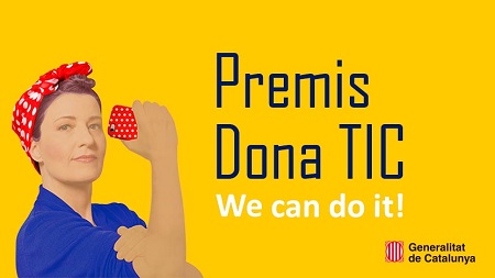 👩‍💻💪🏆Aquesta tarda 18.30h, el <a href="/govern/">Govern de Catalunya</a> lliurarà els premis #DonaTIC per reconèixer el paper fonamental de les dones en l'àmbit #TIC, i oferir referents a les nenes i adolescents en disciplines #STEM. No te'ls perdis 👉 bit.ly/33RKoGX
🗓Avui, 13 d’octubre
⌚18.30h