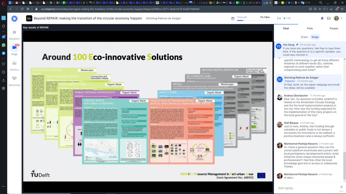 #100eco-innovative solutions from #REPAiR_H2020