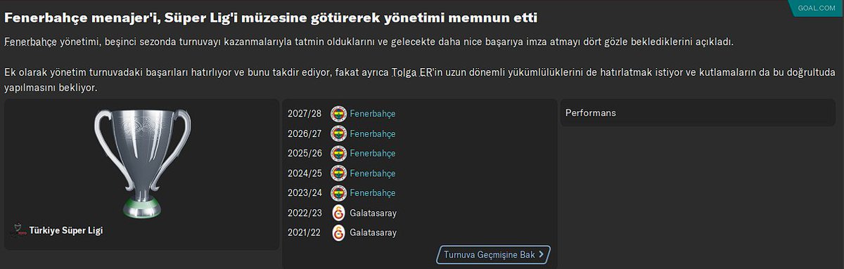 istikrar ve bağlılık önemli :) 
5. kez Süper lig şampiyonluğumuzu ilan ediyoruz.