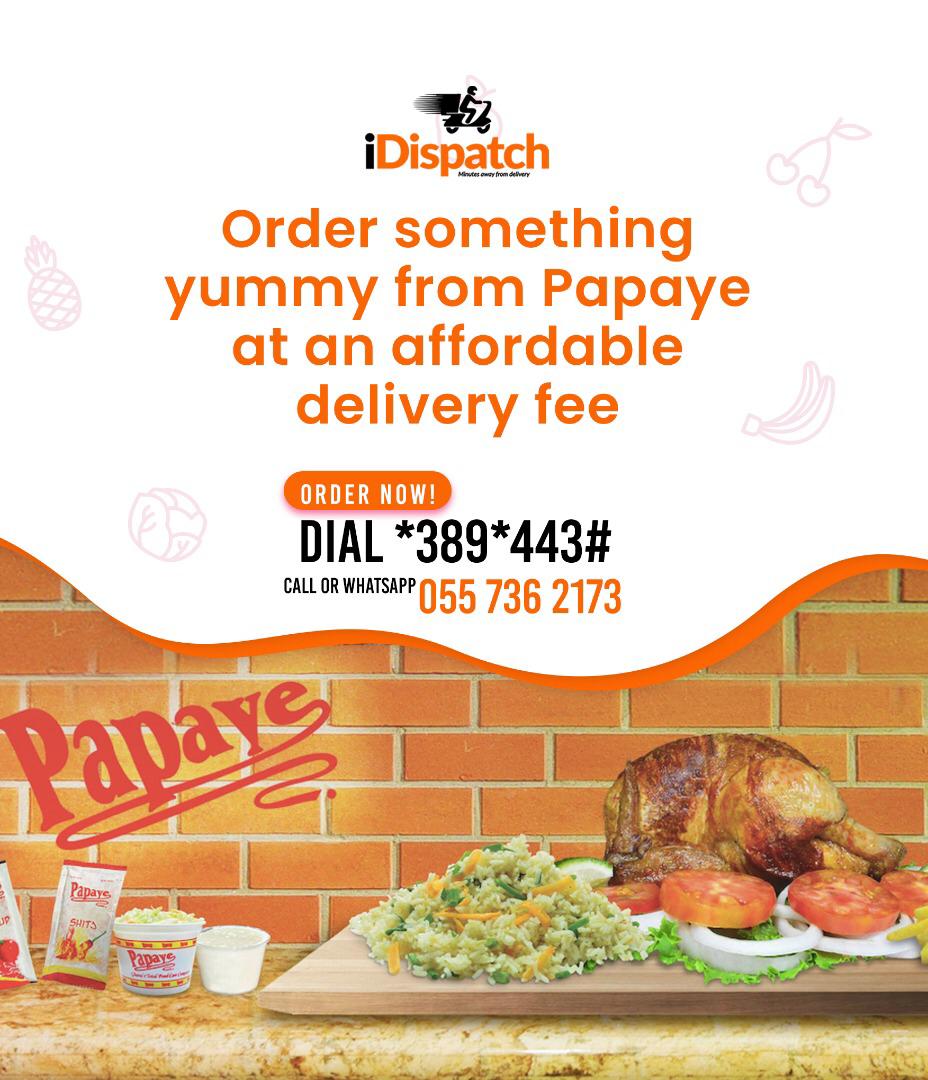 iDispatchGh's tweet photo. You order...We deliver...
You dial *389*443#.. We respond...
You call 0557362173.. We answer...
Delivery at it best and affordable...
iDispatch...Minutes away from delivery.
#ShattaTuesdayMarket 
#DeliveriesInGhana 
#iDispatch https://t.co/0a8iT18b5R