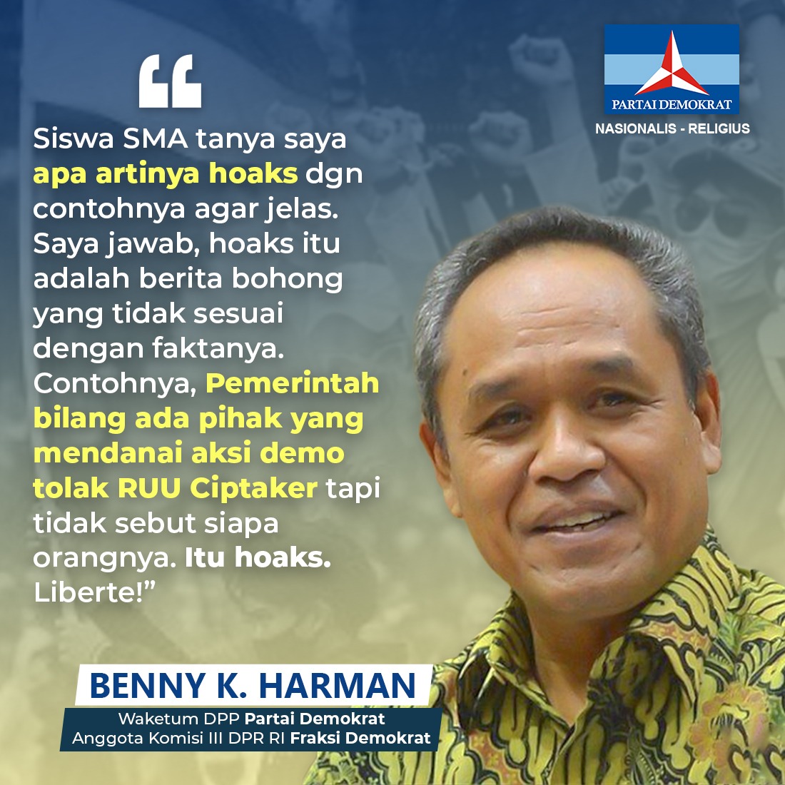 Partai Demokrat tweet media