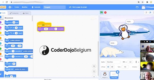 CoderDojoBe's tweet image. C’est reparti pour nouvelle session d&apos;ateliers en ligne animée par #CoderDojoBxlYser - ce dimanche 18 Octobre 👾💻☯️
Rejoins les Coaches #CoderDojo en ligne et apprends à coder en t’amusant 💁🏼‍♀️🐧🙋🏿‍♂️
Plus d’information et inscription : eventbrite.co.uk/.../coderdojo-…...
#Coding4Kids #Online