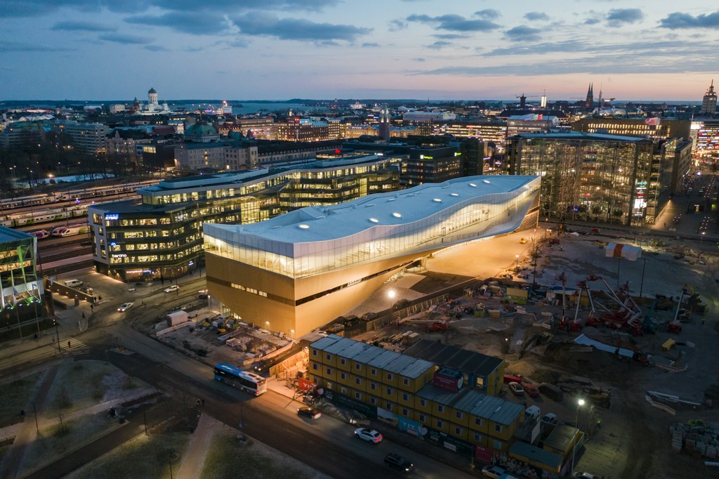 Oodi Helsinki Central Library / ALA Architects archdaily.com/907675/oodi-he…