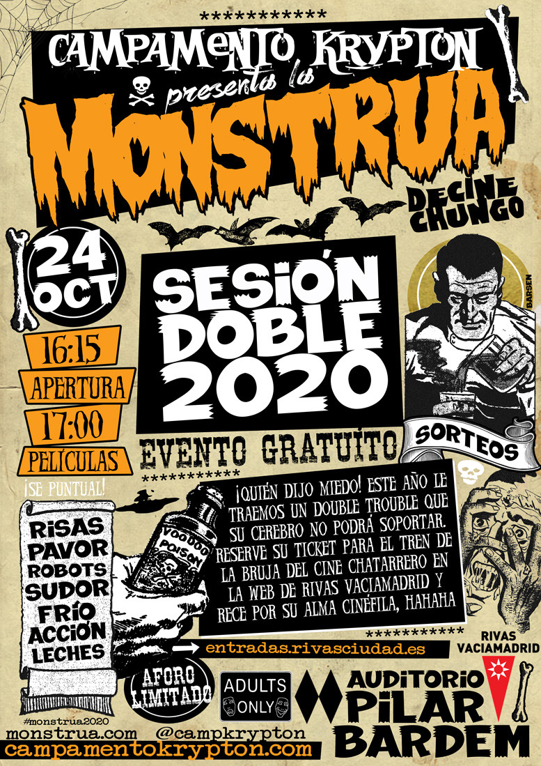librosnegros's tweet photo. Montar un evento de cine sin ánimo de lucro, en plena pandemia, y en un Madrid cuasi confinado, no es fácil. Espero que la gente sepa apreciarlo y los que puedan venir lo hagan. Los que no puedan venir, siempre pueden apoyarnos compartiendo publicaciones y hashtag.

#monstrua2020 https://t.co/uYMlU5CZbP