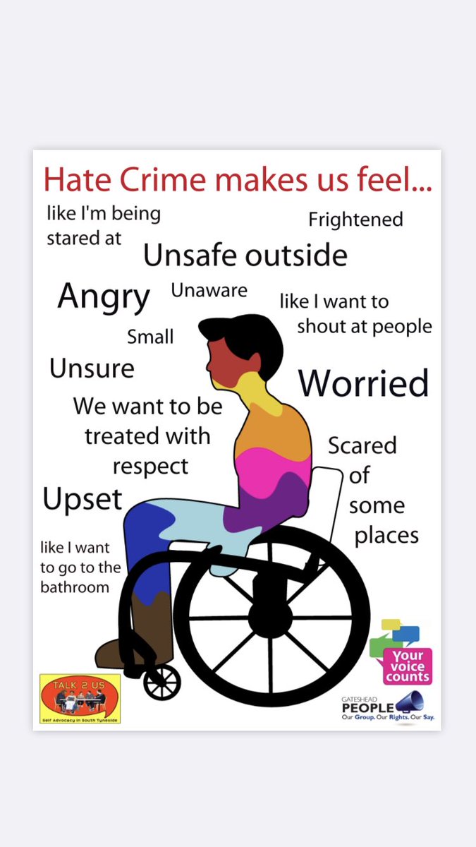 PeopleGateshead's tweet photo. Hate Crime makes us feel ......
#HateCrimeAwarenessWeek https://t.co/zZQefIGda4