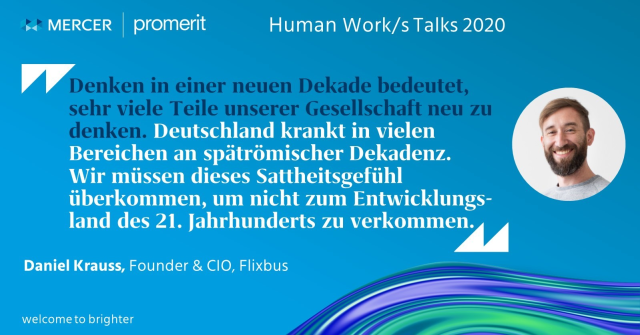 vieten_georg's tweet photo. Für @jobsoy, Founder und CIO bei @FlixBus_DE ist klar, dass wir anfangen müssen, viele Teile unserer Gesellschaft neu zu denken. Finden Sie heraus, was genau er damit meint - bei unserem #HumanWorks Talk am 28.10. um 17 Uhr. #HWSummit https://t.co/tn8wVhxb90 https://t.co/wJKegMPi1t