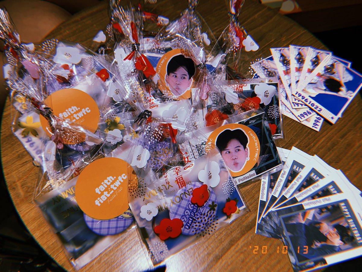 Although COVD-19 seperate us , we
still want to give our best wishes for
you , please stay safe and health , we
love you forever🧡

因疫情的關係無法去泰國參加生日會
但我們仍然想送上心意與祝福給你
祝 平安健康一切順利❤️
#Patnion <a href="/FiatAngelo/">FIAT</a>