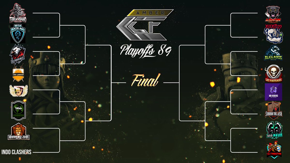ClashCompanyF's tweet photo. 🥳 Go playoffs on Amber League 🥳
Good Luck all 💪🏼 https://t.co/pWl5TGnFaO