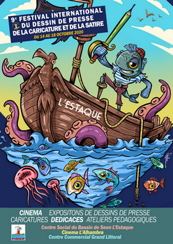LeRavijournal's tweet photo. Le Festival international du dessin de presse de la caricature et de la satire, aura bien lieu cette année 2020, mais en version réduite du 14 au 18 octobre à l'Estaque.
Pour avoir le programme du festival, c'est ici : https://t.co/MeBDWCYzmg
#festival  #fidep #dessindepresse https://t.co/9MVrYNhOxp