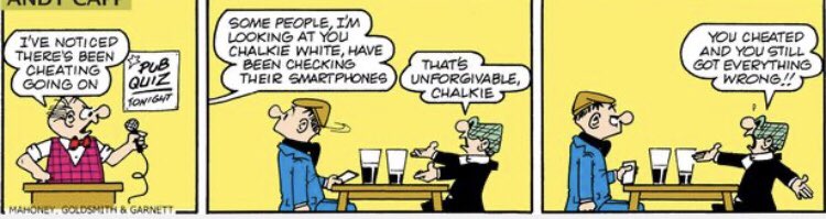 WorldofAndyCapp's tweet image. A smartphone is wasted on Chalkie