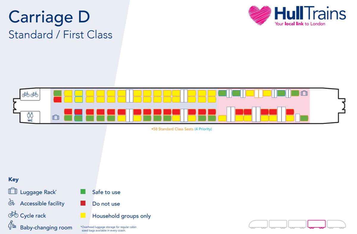 13++ Seating plan hull trains
