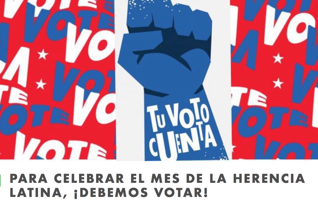 pilarortegamd's tweet image. Latinidad es Resistencia: Para celebrar el #MesdelaHerenciaLatina ¡debemos VOTAR! #TuVotoEsTuVoz #VotaConmigo #SíSePuede #Vote #VoteHealth #Vota Lee nuestra opinión en @IQLatino: iqlatino.org/2020/para-cele…