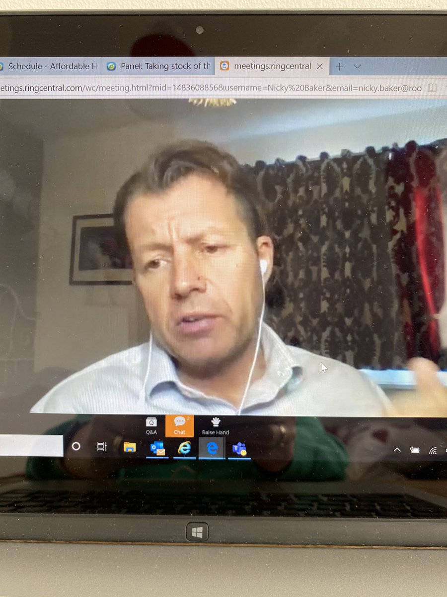 Always an interesting day #AHO20, new experience in the virtual world, @BorisJWorrall <a href="/Rooftop_Housing/">RooftopHousingGroup</a>