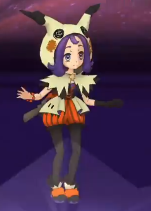 アセロラ Bot 人形劇ver ポケモンマスターズでアセロラちゃんのハロウィンシーズンコスチュームがきたよ ミミッキュをモチーフにしたデザインの衣装だよ ぜひ皆もアセロラちゃんを当ててね お菓子くれなきゃイタズラしちゃうぞーー