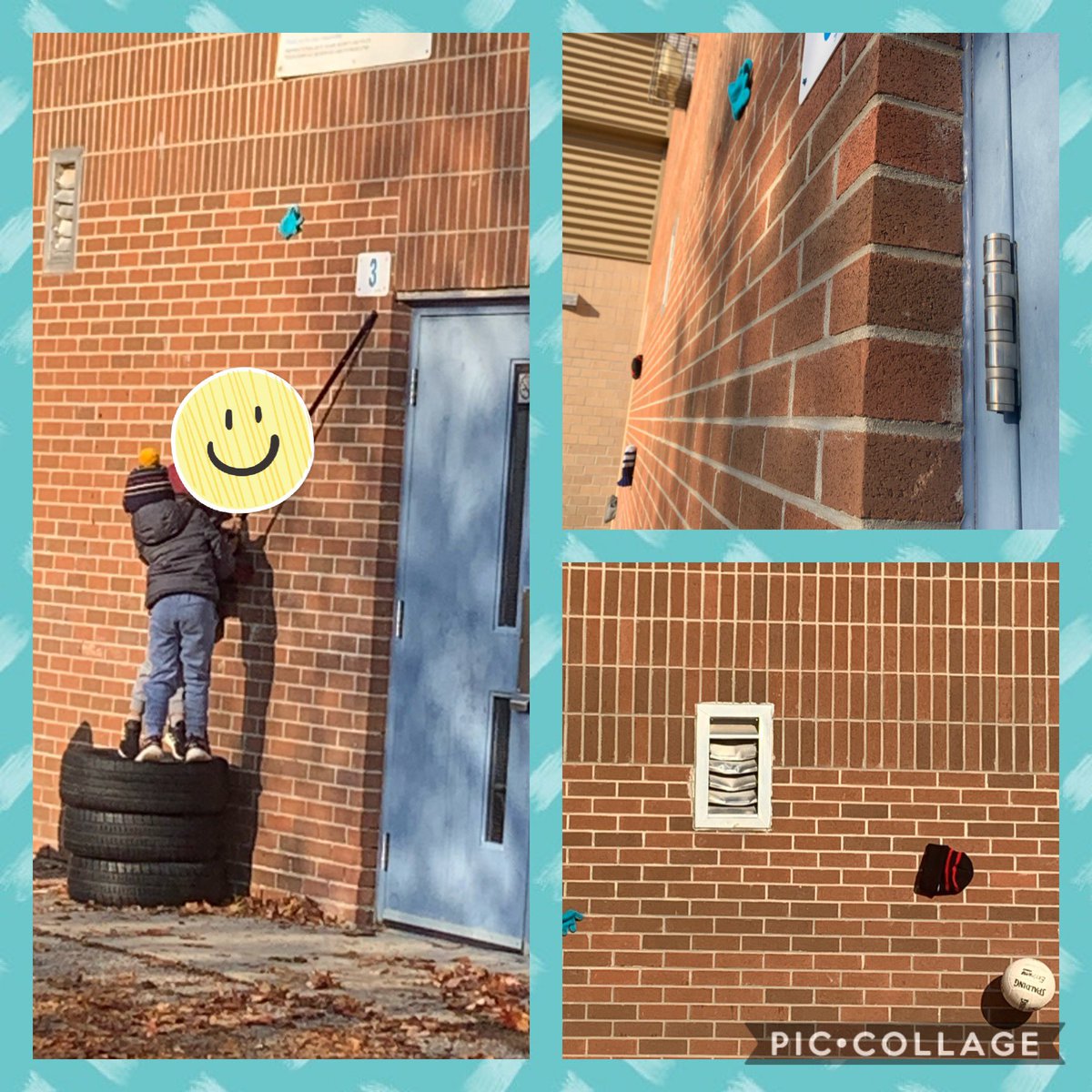 dlshelvey's tweet photo. How can we get these down? #teamwork #problemsolving #trynewideas #wonder #whydotheystick @K5Acres @SomersetPS https://t.co/gOxTJeJ6WM