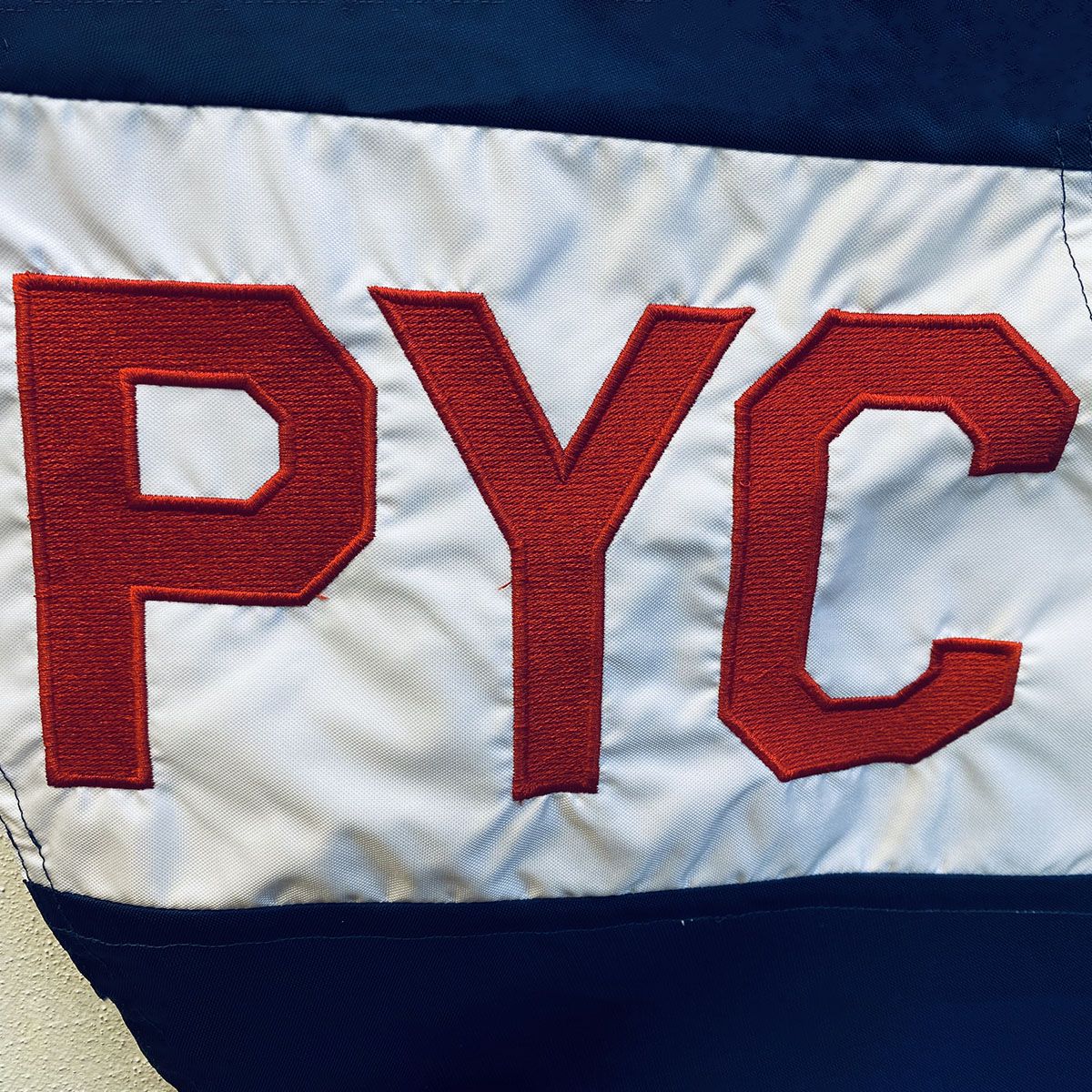 delflags's tweet image. We sew by day, putting our hearts into flags and burgees.  By Late afternoon, we are often on or near the water, at the Pewaukee Yacht Club , proudly flying our member burgee!  We make Club Gear, flags, and other custom orders.  If you have an idea, we'd love you to share it!