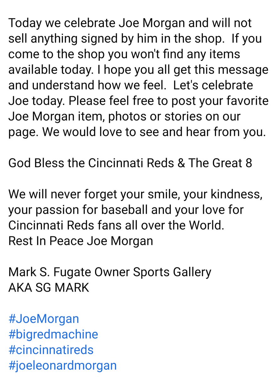 ASportsGallery's tweet image. a message from Mark
