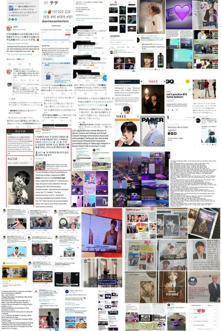 brands/magazines and some celebrities mentioning Kim Taehyung ; a thread ;)
