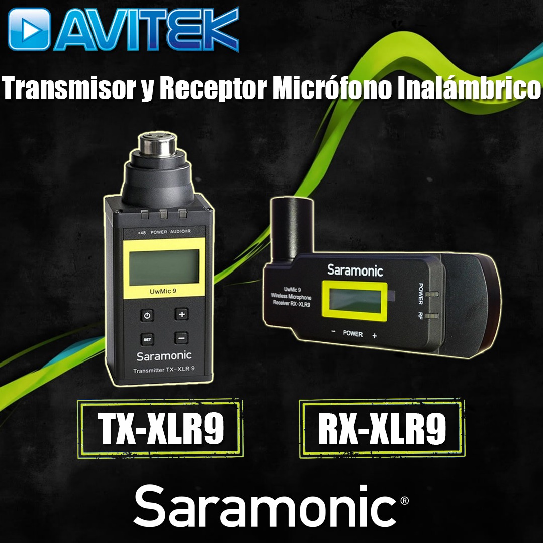 AVITEKTVOK's tweet photo. 🔵Receptor y Transmisor Micrófono Inalámbrico de doble canal Saramonic🔵
📞 Comunícate con nosotros para saber más:
☎ 011-7519-2000
📨 info@avitek.com.ar
🌐 https://t.co/xfz2nvHyom
📱 Whatsapp: 11-3238-5849 https://t.co/Hh57FLRjc2