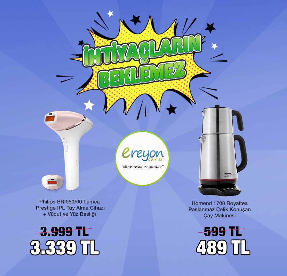 ereyoncomtr's tweet photo. İhtiyaçlarını daha fazla bekletme🤩 Seçili ürünlerde süper Ekim fırsatlarını kaçırmayın! 

#ereyon #alışveriş #ekimfırsatları #indirim https://t.co/V1jKh8rZL7