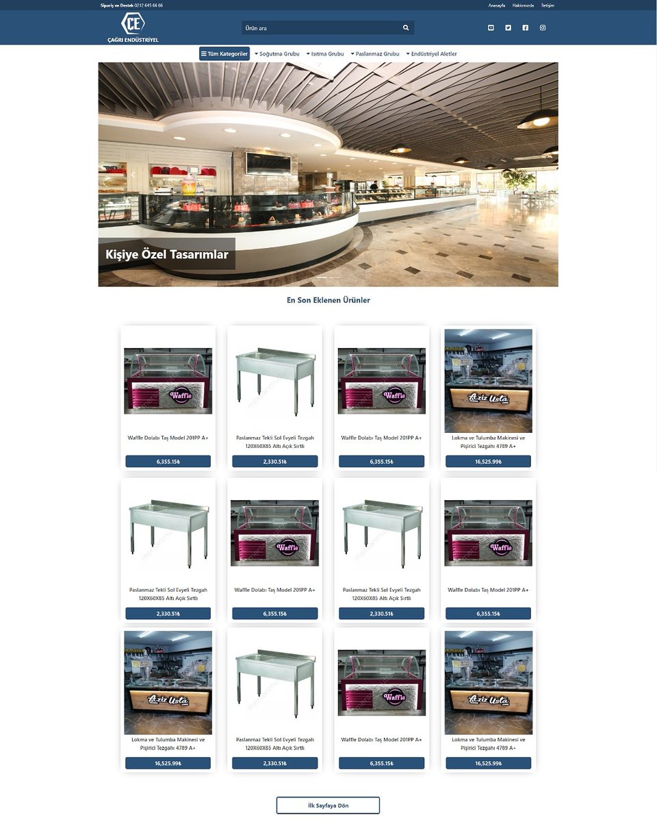 Çağrı Endüstriyel web sitesi çalışması. Daha fazlası ve iletişim için tunayyucel.com
.
.
#web #webyazılım #webyazilim #webtasarim #webtasarım #webajans #tunayyucelcom #tryyazilim #istanbul #tasarım #tasarim #yazilim #yazılım #Website