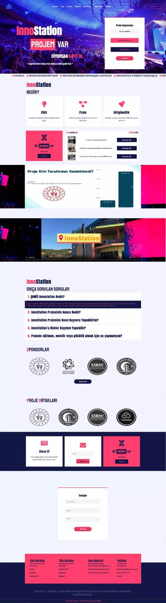 Çanakkale Onsekiz Mart Üniversitesi InnoStation web sitesi çalışması. Daha fazlası ve iletişim için tunayyucel.com
.
.
#web #webyazılım #webyazilim #webtasarim #webtasarım #webajans #tunayyucelcom #tryyazilim #istanbul #tasarım #tasarim #yazilim #yazılım #Website