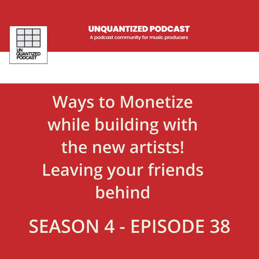 SoundOracle's tweet photo. Ways to Monetize while building with the new artists! Leaving your friends behind
@SoundOracle @triza
Listen here: https://t.co/rxNqUiSh9Y
- SE: 4 Ep: 38 - #UnQuantizedPodcast
#producers #superproducers #beatmakers #musicproducers #producerpodcast https://t.co/MJlazvNOoh