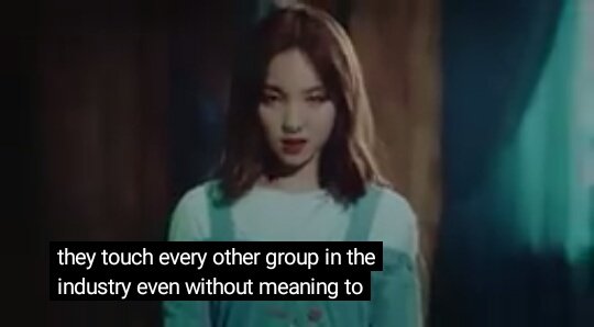 @zeedaine I love how she emphasize TWICE discography....