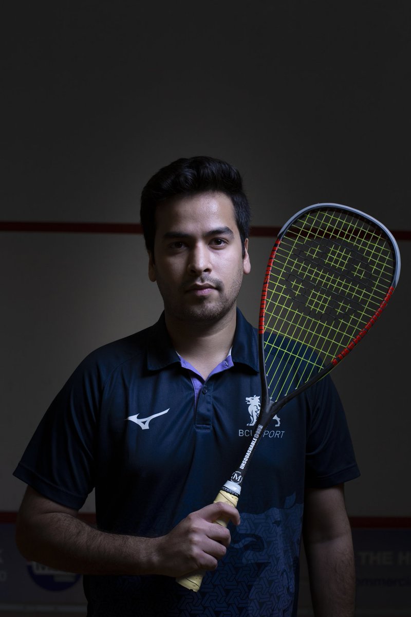 Introducing the team!

Arsalan Amir.
President of the squash committee.
"I started playing squash last year and I'm happy to report I've never been fitter."