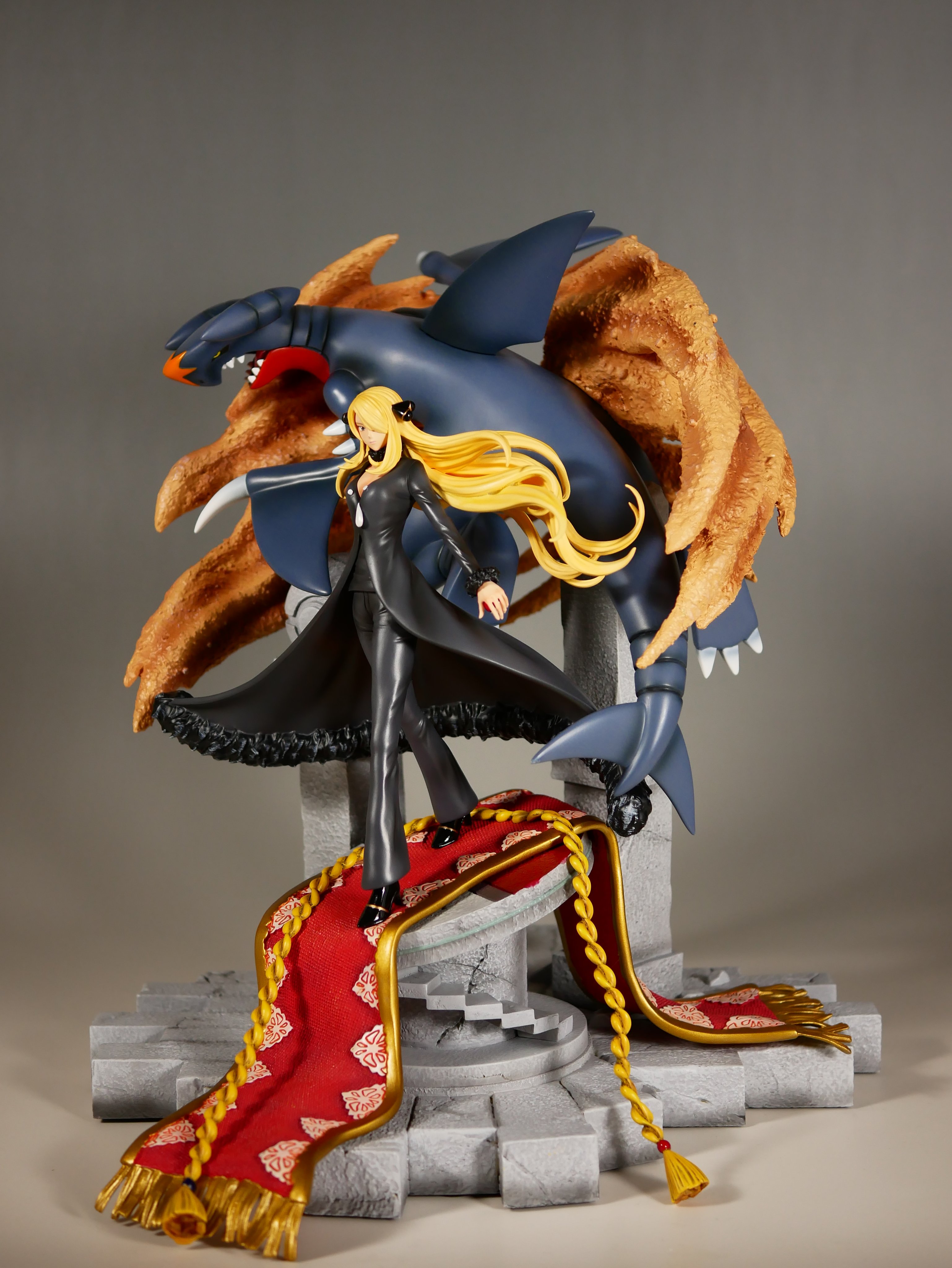 Hhamajippa Sur Twitter レビュー Erzhoumu Studio Cynthia Garchomp Pokemon H32cm シロナ ガブリアス フィギュア スタチュー チャンピオンシリーズ第1弾 シロナさんはcm以下 1 9スケール程 でやや小さめ その代わりにガブの方は大ボリュームとなっており