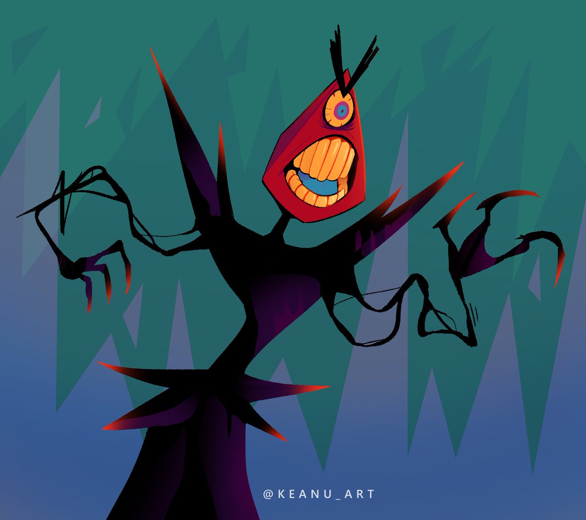 Keanu_art's tweet photo. INKTOBER DAY 8: Teeth
☆
Here's my oc Threedious having a breakdown :D
#InkTober #artchallenge #inktoberteeth #oktober #challenge #digitalart #teeth #threedious https://t.co/PaBLFHhB2J