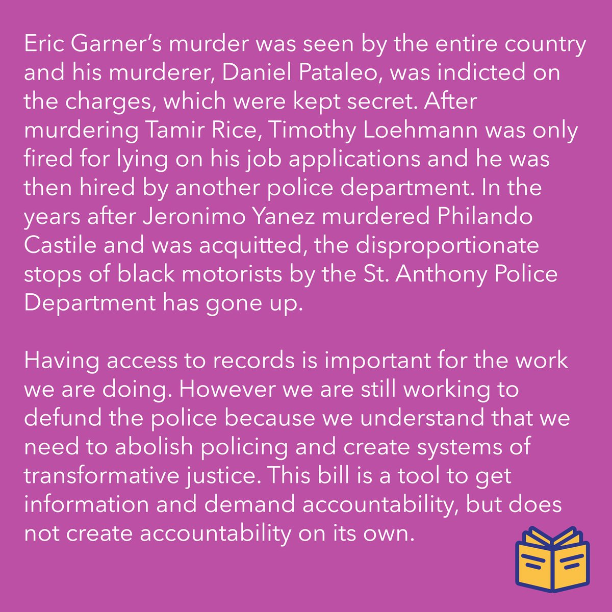 mercerabolition's tweet photo. 📢 NJ Senate Bill 2656:
This bill would make disciplinary records of police accessible to the public, which is important for the work we're doing. But transparency does not mean accountability.

Read our statement &amp; contact your State Senator: https://t.co/JnahpCpBGr https://t.co/zBdgMMz8qy