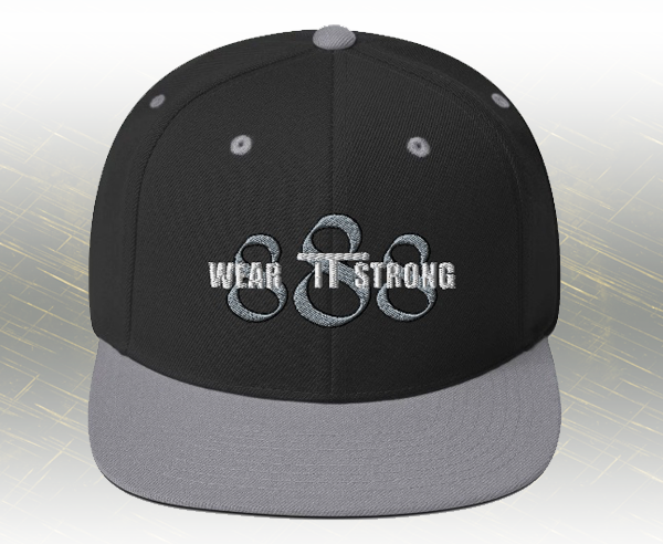 RouecheBlend's tweet photo. Wear It Strong triple 888 grey and black baseball cap: https://t.co/3qrdAo5mU8
#wearitstrong #prosperity #success #successtraining #growthmindset #winning https://t.co/wk37YlP8D8