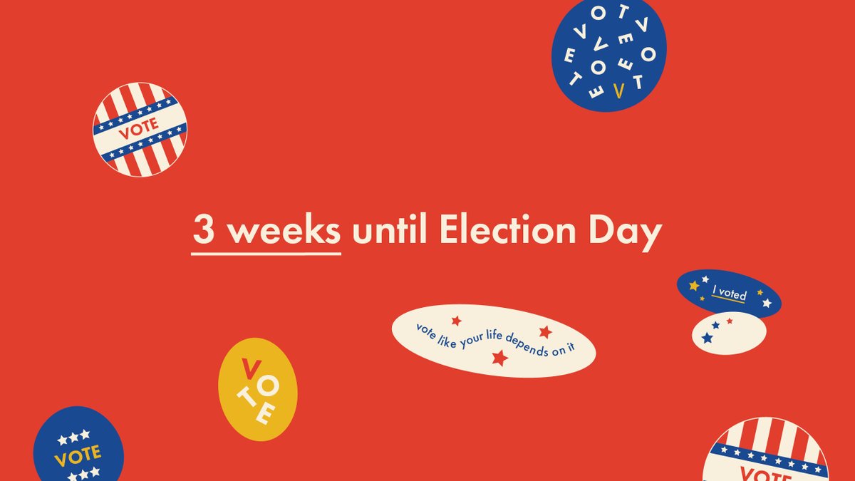 cava's tweet image. Friendly reminder: if you’re voting by mail, deadlines are coming up! If you haven't mailed your ballot yet, be sure to check the deadlines in your state: vote.org/absentee-ballo…  

#vote #itstradition