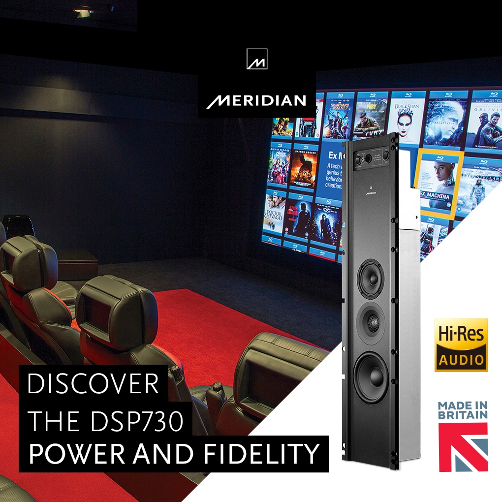 MeridianAudio's tweet photo. Discover The DSP730, the newest addition to our architectural loudspeaker range. The high resolution DSP730 produces natural and lifelike sound, that is perfect for music and movie reproduction.
Find out more: https://t.co/gzlxfLFUf3
#DSP730 #PowerandFidelity #MeridianAudio https://t.co/xS77h2T9sK