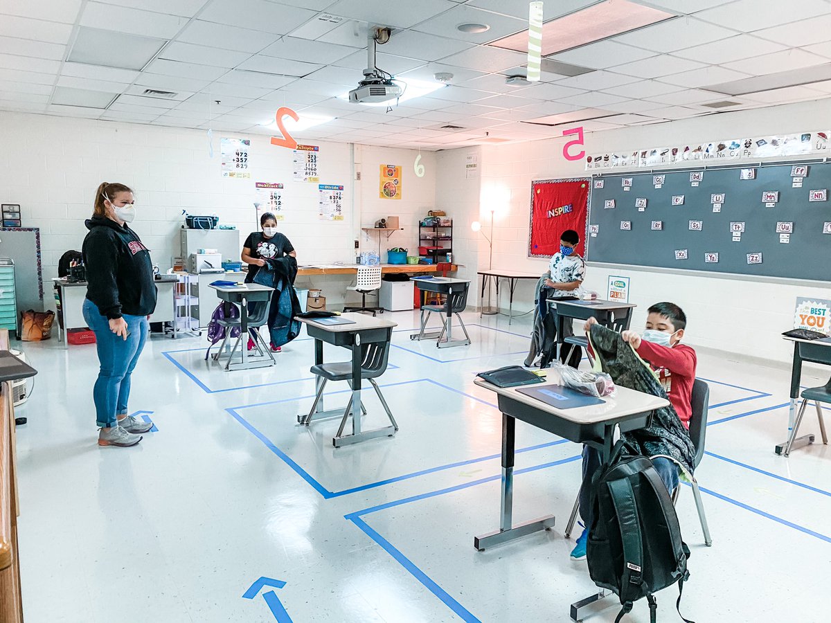 The anticipation and excitement this morning...a restless night before the “first day of school,” the sweet sound of our crossing guards voice on the walkie &amp; welcoming first time MIDDLE SCHOOLERS to the building! #grateful #BackToSchool #lcps21