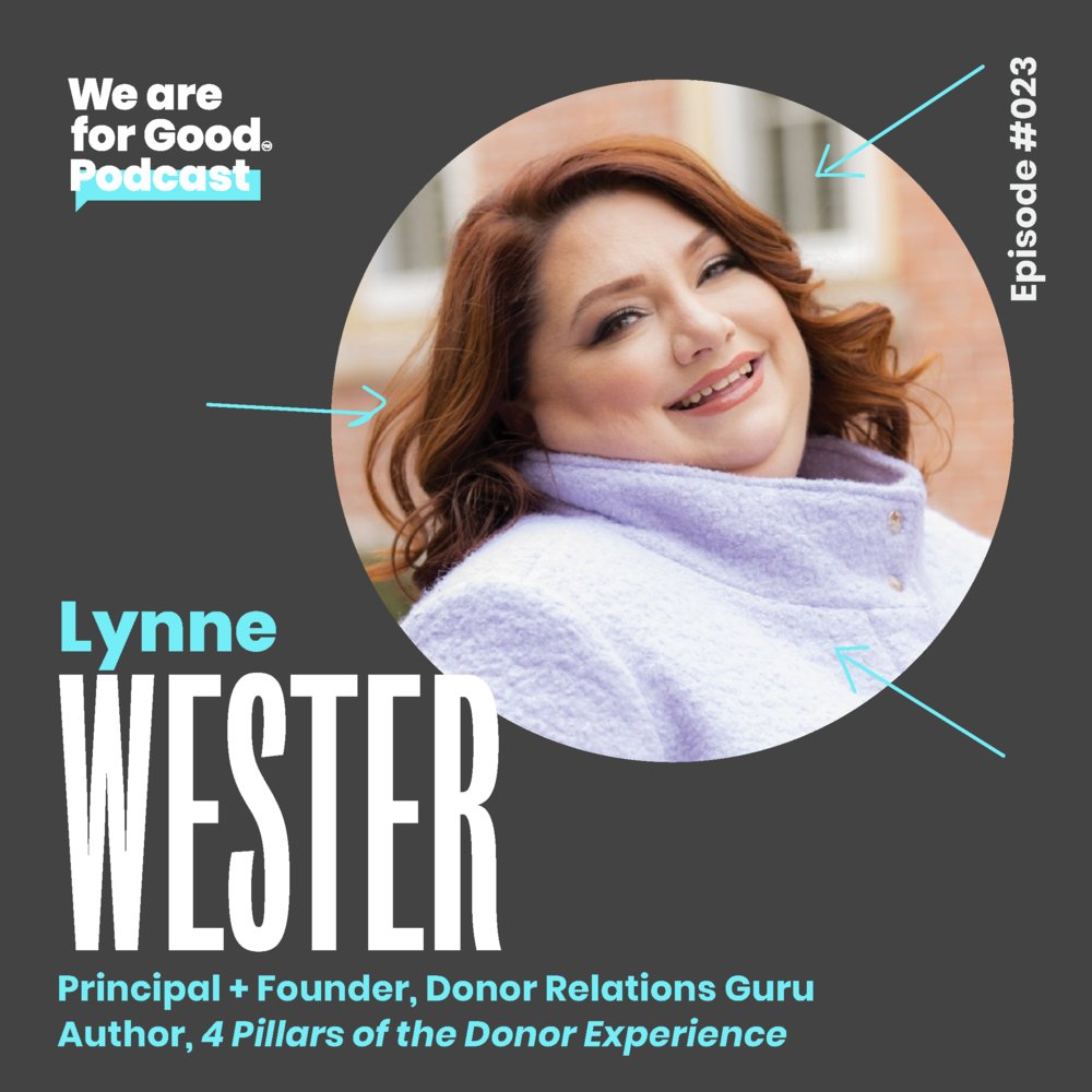 JuliaCSocial's tweet photo. I could listen to @donorguru all day! How to Rock Donor Experience + Taking Stewardship to the Next Level - We Are For Good podcast https://t.co/dP2qPDP7Ui https://t.co/SVdSyKND0y