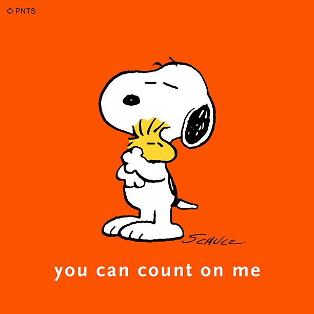 Snoopy's tweet photo. Friendship is being there for each other. https://t.co/sT2gPqEzzL