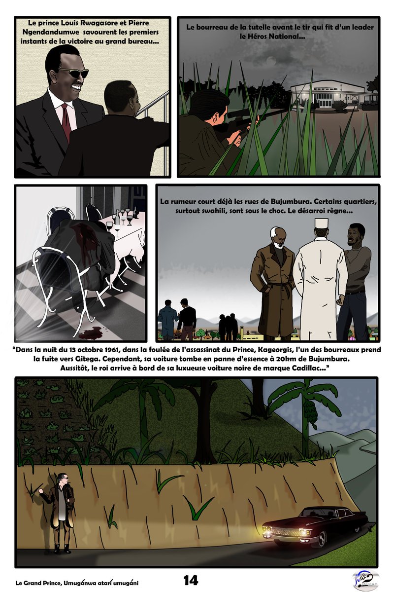 #Rwagasore #13Oct #Burundi #Abatwip #histoire #artist