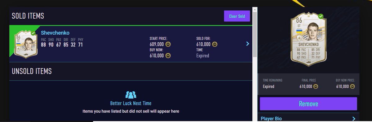 Icon Trading - 

icon trade iyi para bırakmaya devam ediyor, Basic chem olarak aratırsanız 59. dakikalarda çok ucuza kartlar cıkıyor. #FIFA #FIFA21 #icontrade #icontrading #FUT