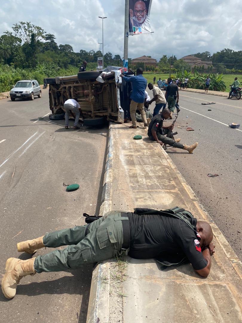 Police officer dead, others injured in Akure Accident