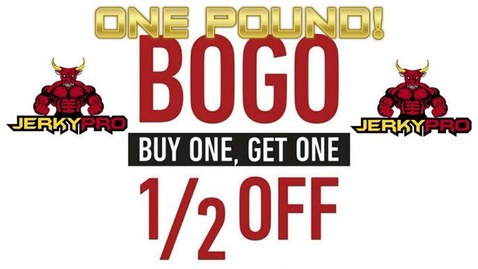 JerkyPro's tweet image. It’s #AmazonPrimeDay and what better day to run a kick ass #jerky sale! TODAY ONLY, buy a 1lb bag of jerky &amp;amp; get the 2nd 1lb bag 1/2 OFF! Discount automatically applied at checkout!

#SupportSmallBusinesses instead of multi-billion dollar companies! ❤️❤️jerky.pro