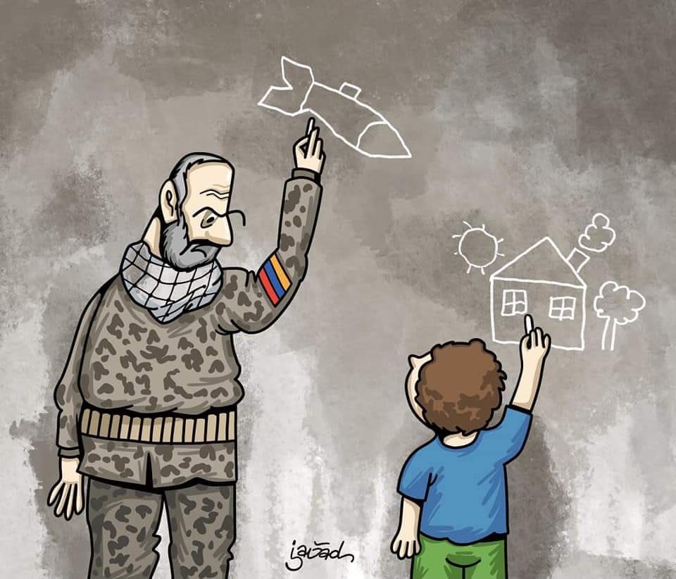 KHAYALACAFAROVA's tweet photo. This is the true face of the Armenians! #WorldWakeUp
#PrayForGanjaCity #KarabakhisAzerbaijan #StopArmeniaTerror #DontBelieveArmenia 
#StopAttackingCivilians 
#StopArmeniaAggression
#StopArmeniaOccupation
#hearusRonaldo https://t.co/MhA5RwbCS1