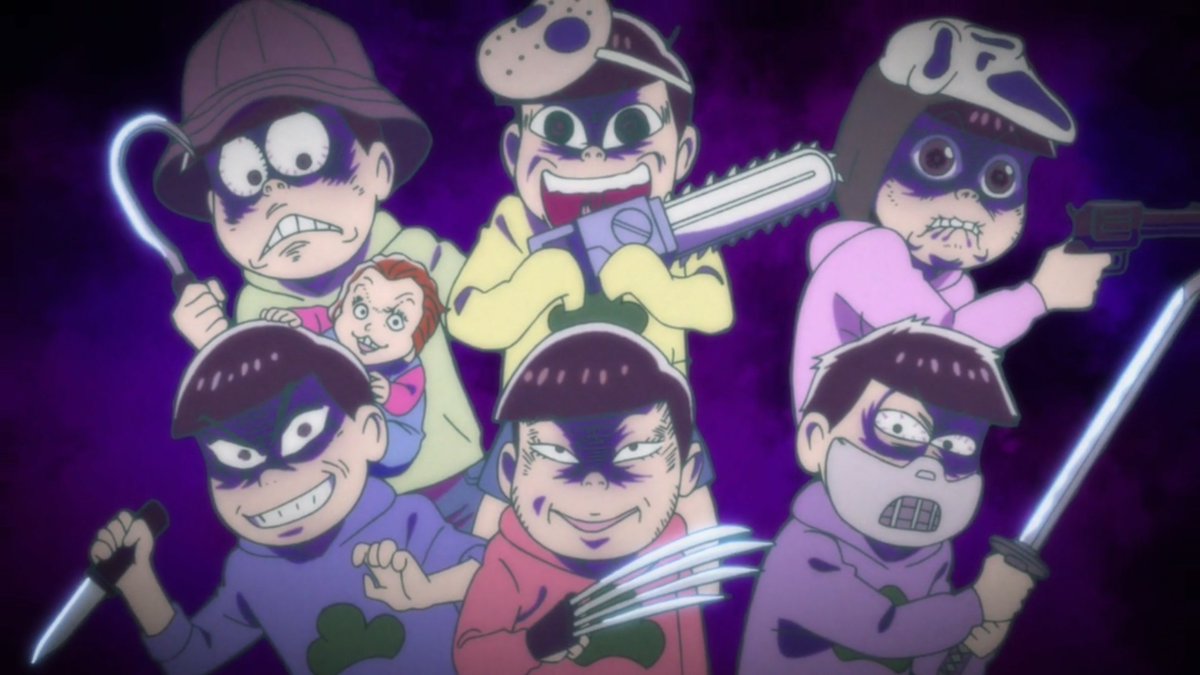 ペンギン Pa Twitter おそ松さん ついに始まりましたね 二次創作でよく見る絵柄の六つ子が出ていて吹きました 笑 声優さんが出てきたりしましたけど パロディは キン肉マンのサタンクロス 鬼滅の刃 ハガレンのロイ マスタングの指パッチン 位だったので ペンギン Pa Twitter おそ松さん ついに始まりましたね 二次創作でよく見る絵柄の六つ子が出ていて吹きました 笑 声優さんが出てきたりしましたけど パロディは キン肉マンのサタンクロス 鬼滅の刃 ハガレンのロイ マスタングの指パッチン 位だったので