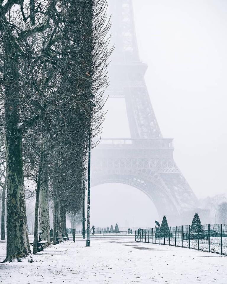 Winter Wonderland in Paris ❄️⛄️