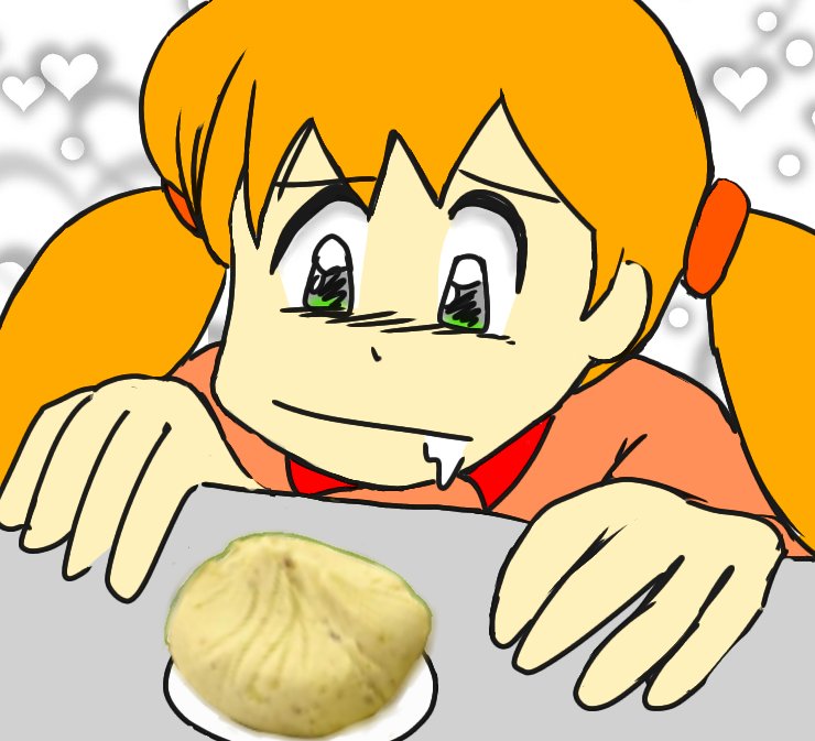 今の柄が がかかるので 過去の絵を少し直したのと オマケ1点 栗きんとん食べた たまりんのイラスト